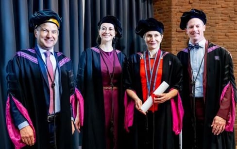 Rosan Bosch Awarded Honorary Doctorate by Hasselt University